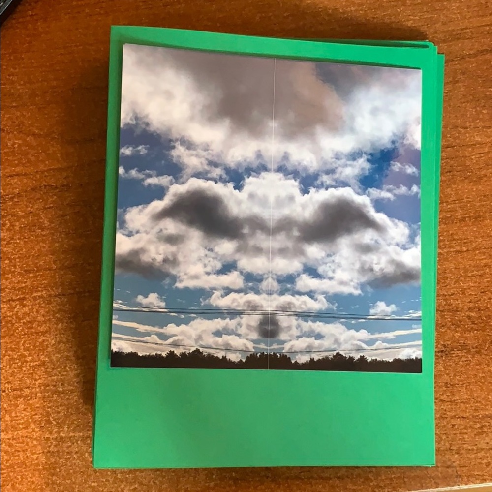 Foxy Angel Mirrored Cloud Cards